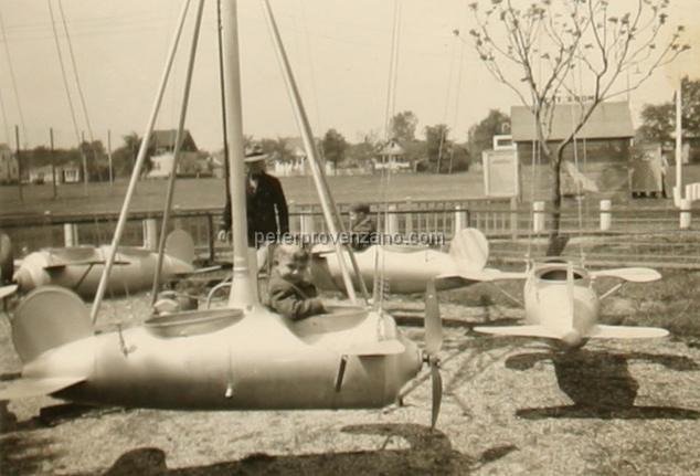 Peter Provenzano Photo Album Image_copy_148.jpg - Dickie Gall and Ralph Schumann at Kiddieland Amusement Park. 8400 W. North Ave,
Melrose Park, IL - 1942.